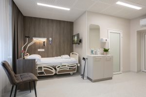 single rehabilitation room patient comfort equipment gijos clinic lithuania
